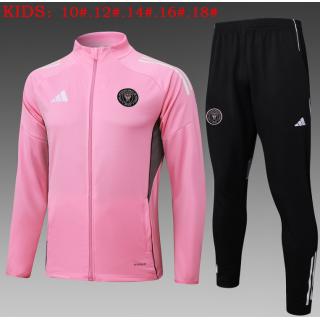 Chándal Inter Miami 2025/26 (Rose Long Zipper) - NIÑOS